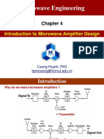 Chapter 4 Introduction To Microwave Amplifier Design