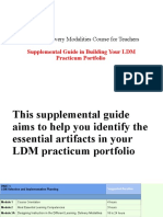 Ppt for Ldm Practicum Portfolio for Teachers (1)