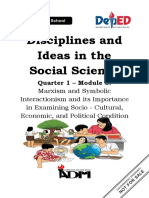Pdfcoffee.com Disciplines and Ideas in the Social Science 1q Module 6 PDF Free