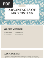 Advantage of ABC costing