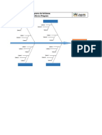 Plantilla Xls Diagrama de Ishikawa