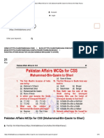Pakistan Affairs MCQs for CSS (Muhammad-Bin-Qasim to Ghori) _ Ilmi Kitab Khana