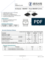 Y2N 655S - 60V 10A N-Channel MOSFET Power MOSFET (2 IN 1) : General Features