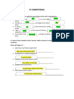 If Conditional: A. Complete The Sentence With The Correct Form of The Verb in Parentheses