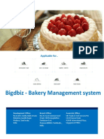 Bigdbiz - Bakery Management System: Applicable For.