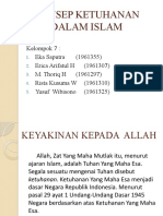 Konsep Ketuhanan Dalam Islam