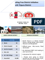 Cataract Backlog Free District Initiative: North Tripura District Cataract Backlog Free District Initiative: North Tripura District