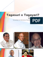 Lektura 2.1.tagasuri o Tagayari