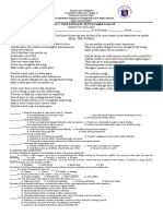 3rd PARALLEL TEST ENGLISH 10 QUARTER 3