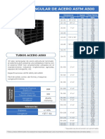 Tubos rectangulares de acero ASTM A500