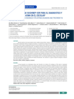 Consenso Chileno Sochinep-Ser para El Diagnostico y Tratamiento Del Asma en El Escolar