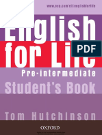 English For Life Pre Intermediate Student S Book