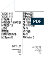 TA-3011 - 3511 Parts Manual