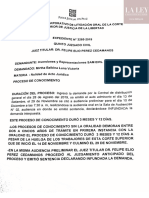 Sentencia Oralidad Nulidad de Acto Jurídico