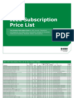 Subscription Price List Web