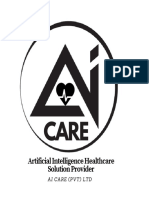 Artificial Intelligence Healthcare Solution Provider: Ai Care (PVT) LTD