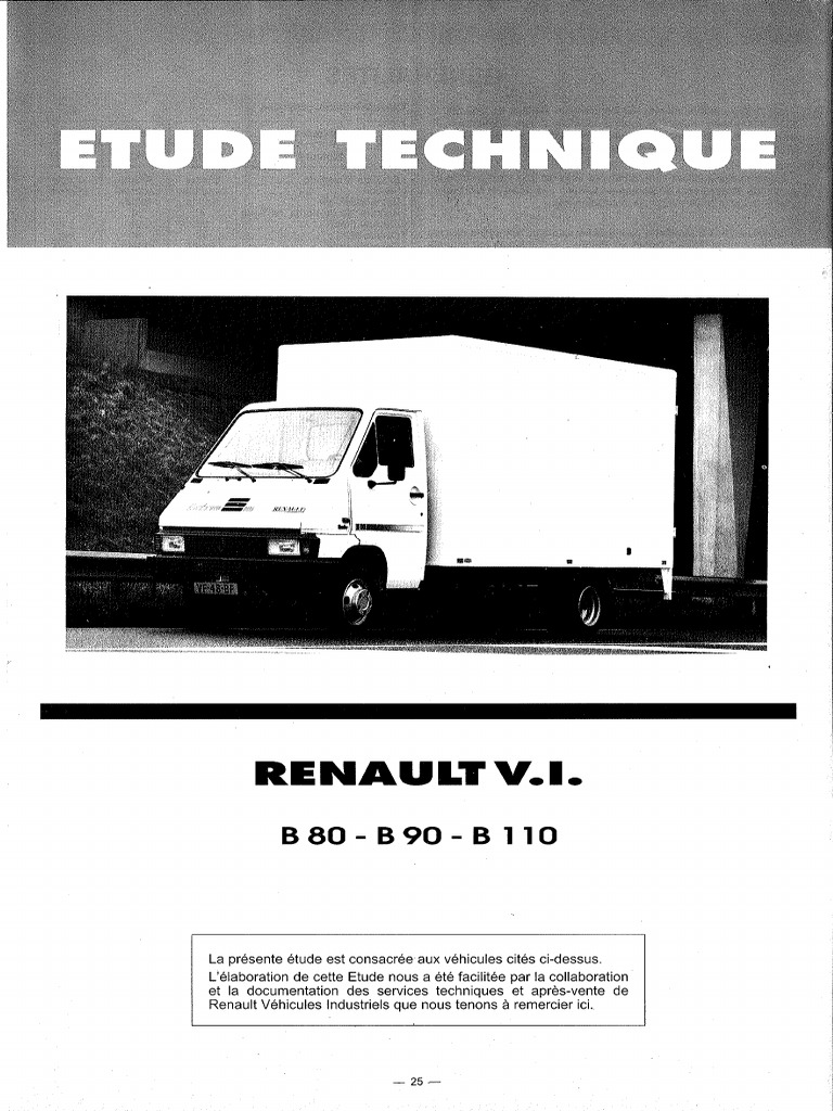 Revue technique automobile Renault Trafic: Eclairage plaque d