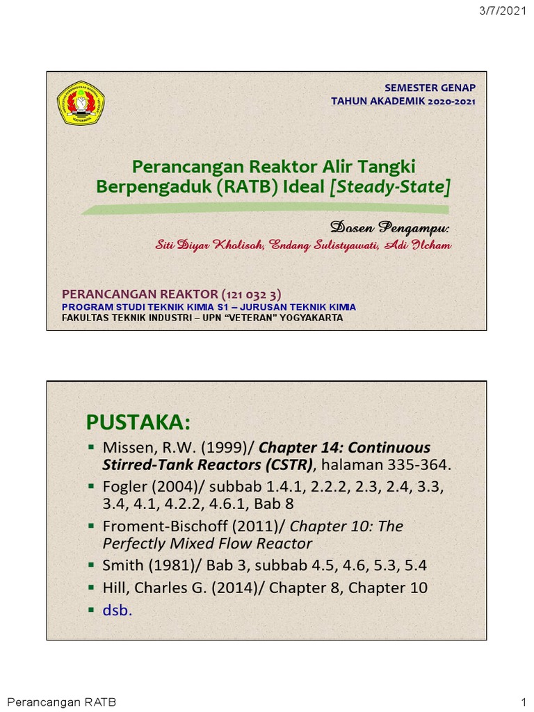 3 I 5 Dan 6 Perancangan RATB Genap 2020-2021 | PDF