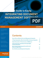eBook Guide to Integrating Document Management Software