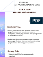 Topik 7 - Etika Dan Perundangan Guru