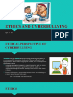 Ethics and Cyberbullying