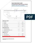 PERHITUNGAN STRUKTUR BOX CULVERT - PDF Download Gratis