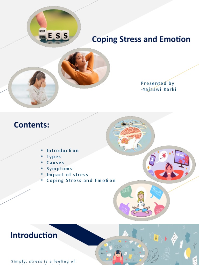 Coping Strategies for Psychological Stress | PDF | Stress (Biology ...