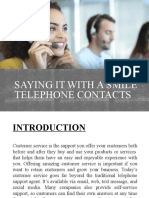 Saying It With A Smile Telephone Contacts