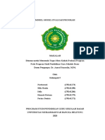 Makalah Kelompok 5 Model-Model Evaluasi Program