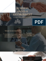 Business and Its Environment