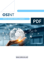 Osint: Open Source Intelligence