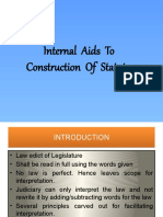 PPT_Internal Aids to Construction of Statutes (1)