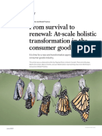 McKInsey - From Survival To Renewal at Scale Holistic Transformation in The Consumer Goods Industry