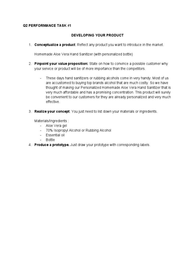 Student Product Development Guide | PDF | Business