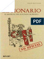 Legionario El Manual Del Soldado Romano P Matyszak Akal 2010