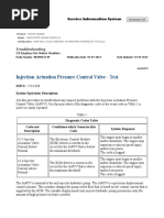 Injection Actuation Pressure Control Valve - Test: Troubleshooting