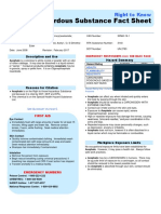 Hazardous Substance Fact Sheet: Right To Know