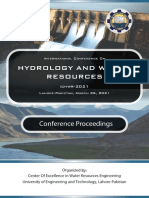 Proceedings Int Conf On Hydrology and Water Resources (ICHWR-21) at CEWRE March 2021