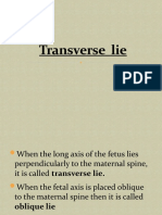 Transverse Lie