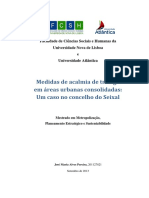 Medidas de Acalmia de Tràfego em Áreas Urbanas Consolidadas