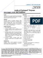 TP-SA-016 Brookfield Viscosity Carbopol After Salt Addition