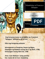 Aralin 1 Talambuhay Ni Francisco Baltazar