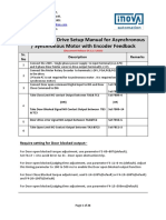 NICE900 - Door Drive Setup Manual For Asynchronous / Synchronous Motor With Encoder Feedback