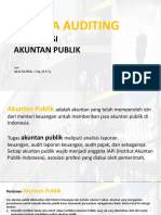 Kinerja Auditing Profesi Akuntan Publik