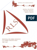 RLS Manual de Limba Romana CA Straina A1-A2