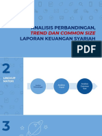 Analisis Perbandingan, Common Size, Trend