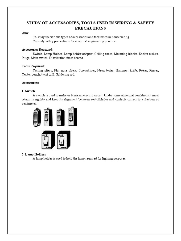 Wiring for Safety A Comprehensive Guide to Electrical Accessories