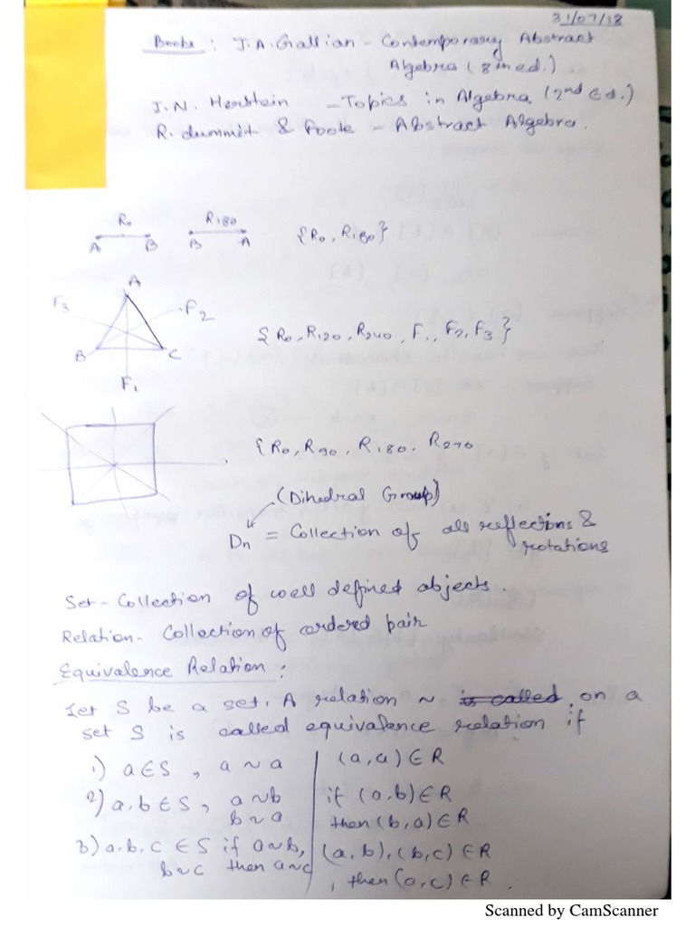 Ma Notes 1 | PDF