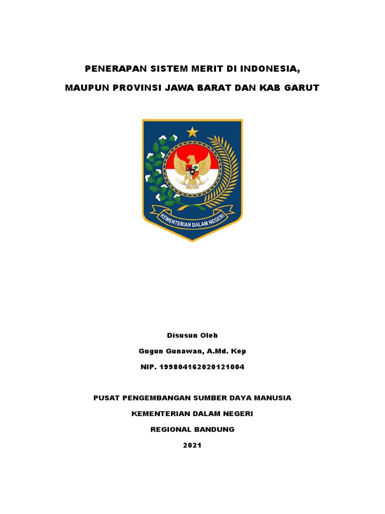 Penerapan Sistem Merit ASN di Jawa Barat | PDF