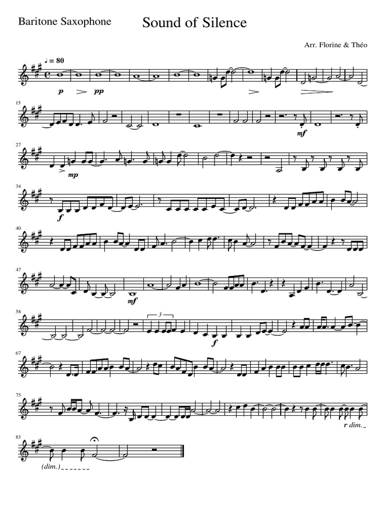 Piccolo Baritone Saxophone1624727129245 PDF Western European Music